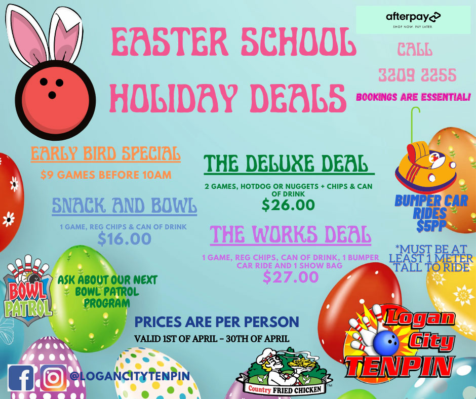 School Holiday Deals Logan City Tenpin